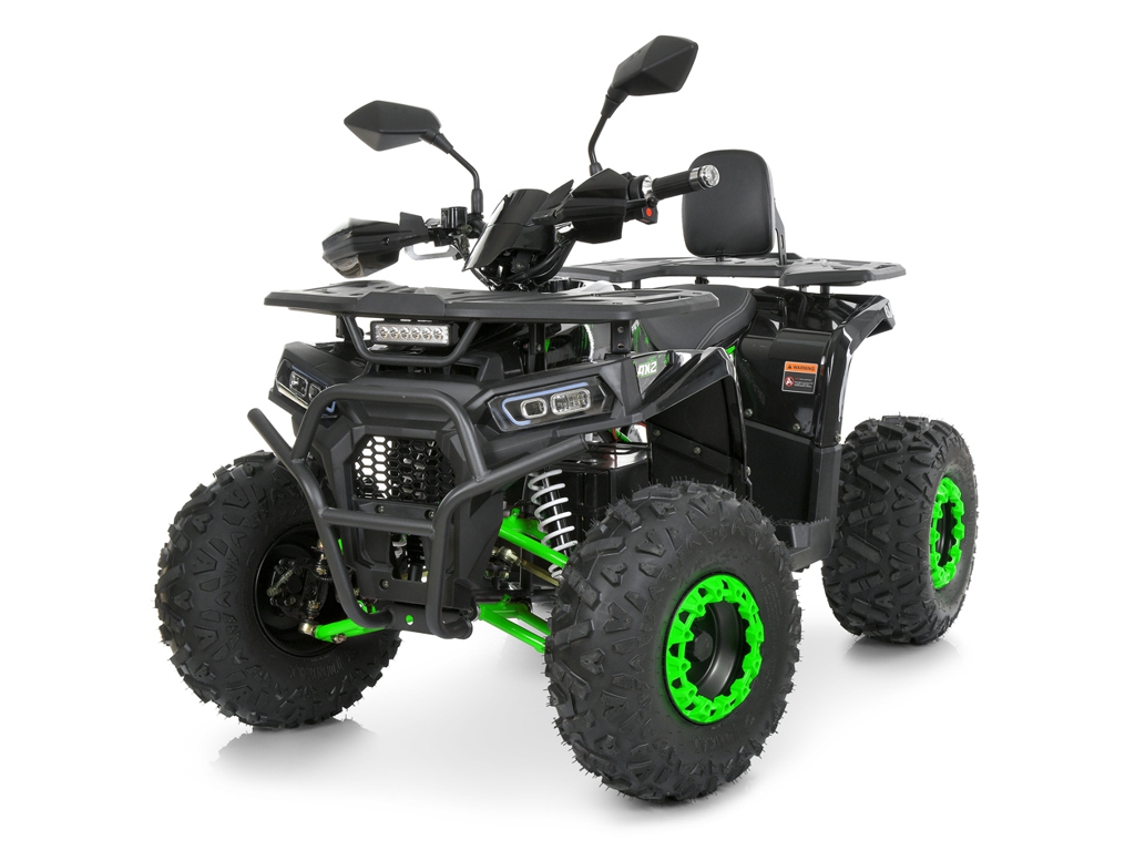 Квадроцикл електричний HB-FFN1450-2-5 (MP3), чорно-зелений, 1450W, 60V