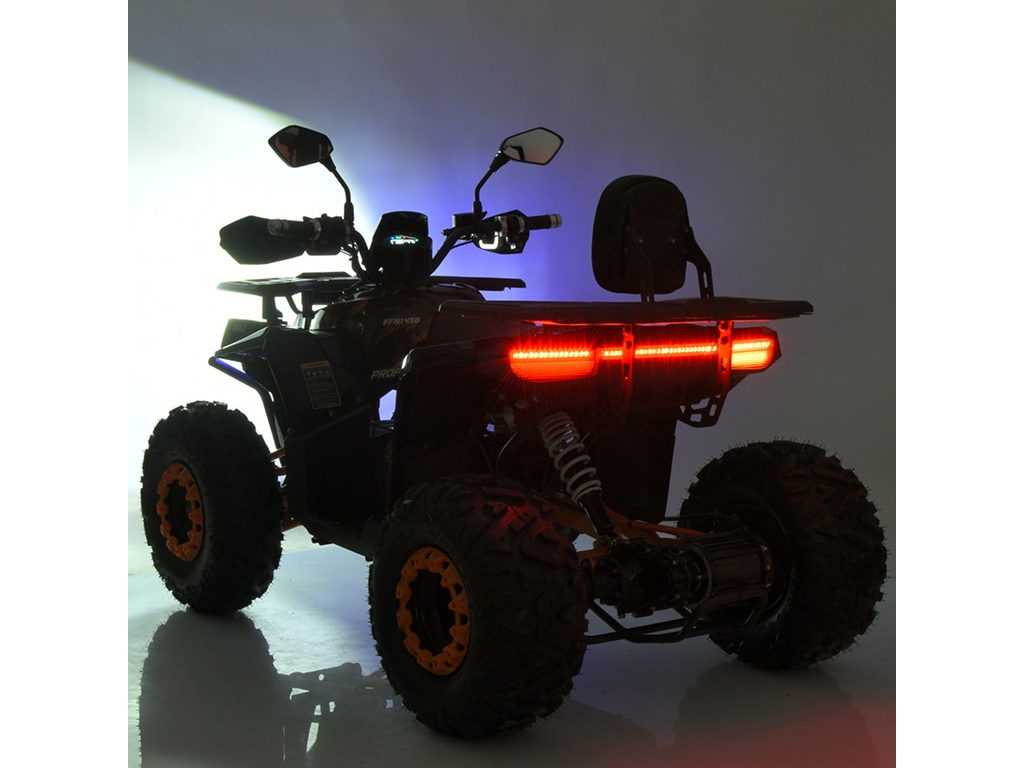 Квадроцикл електричний HB-FFN1450-2-5 (MP3), чорно-зелений, 1450W, 60V