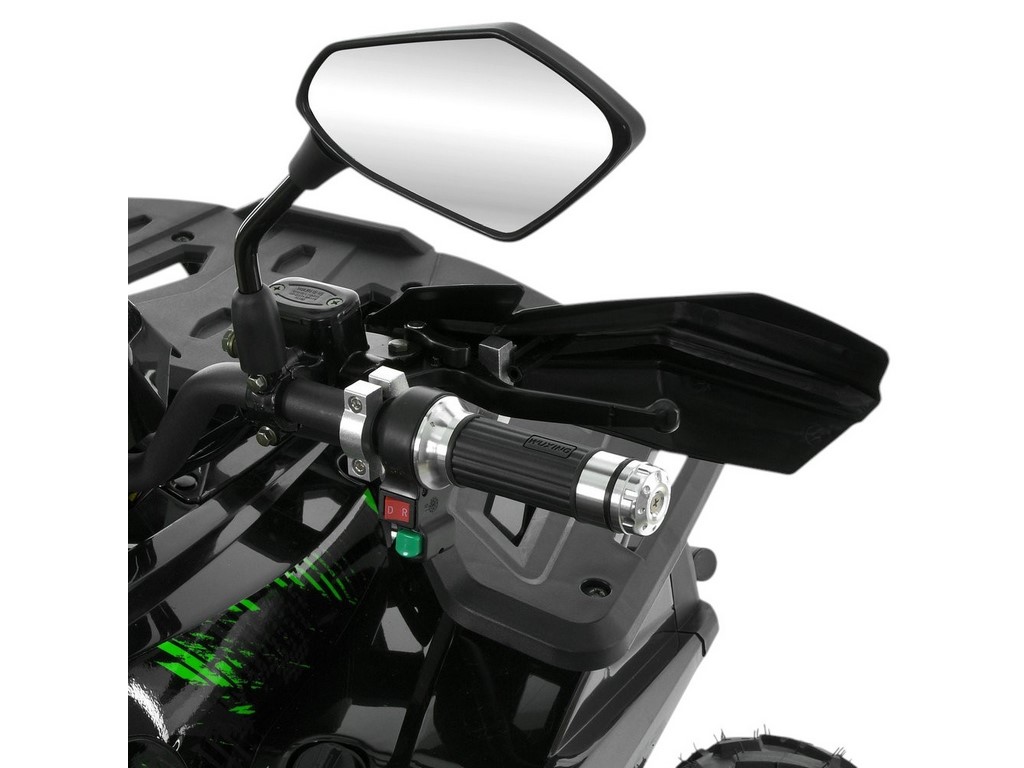 Квадроцикл електричний HB-FFN1450-2-5 (MP3), чорно-зелений, 1450W, 60V