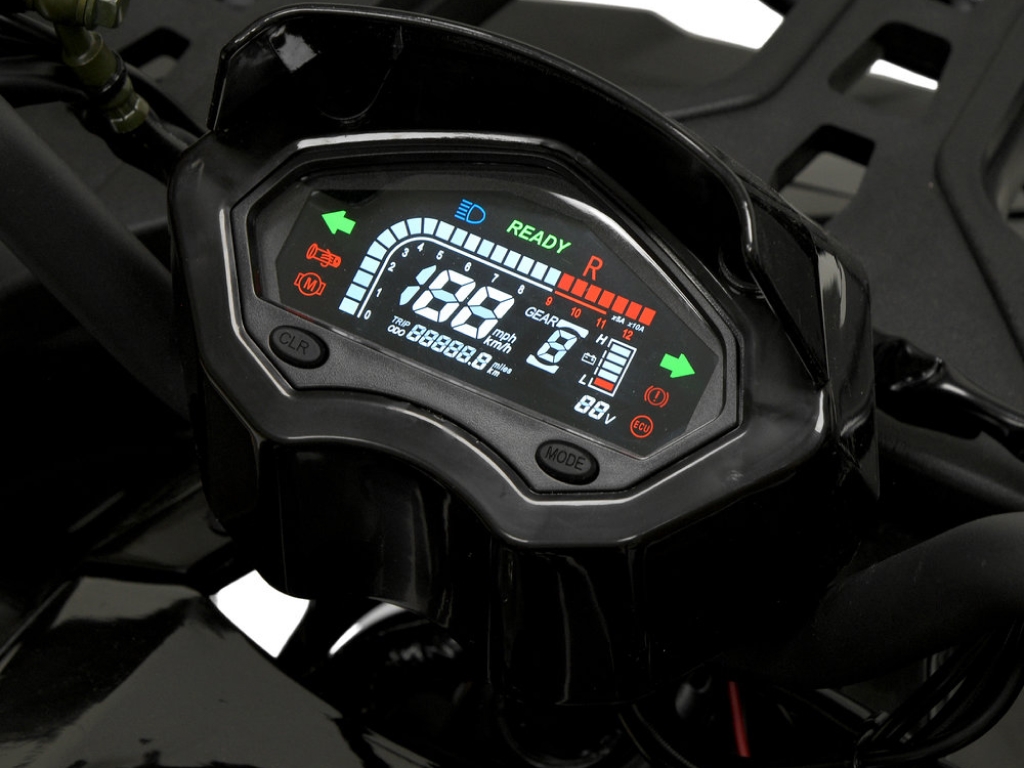 Квадроцикл електричний HB-FFN1450-2-5 (MP3), чорно-зелений, 1450W, 60V