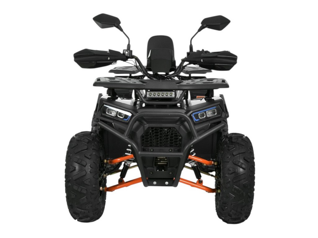 Квадроцикл електричний HB-FFN1450-2-7(MP3), 1450W, 12V/20Ah, чорно-помаранчевий
