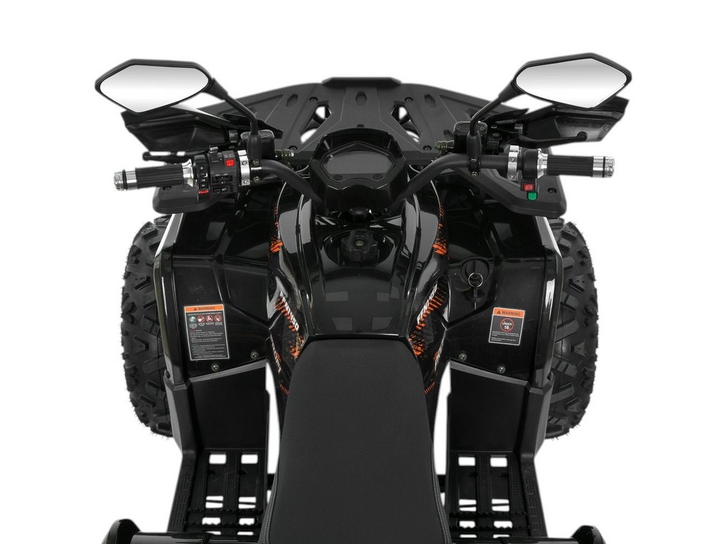 Квадроцикл електричний HB-FFN1450-2-7(MP3), 1450W, 12V/20Ah, чорно-помаранчевий