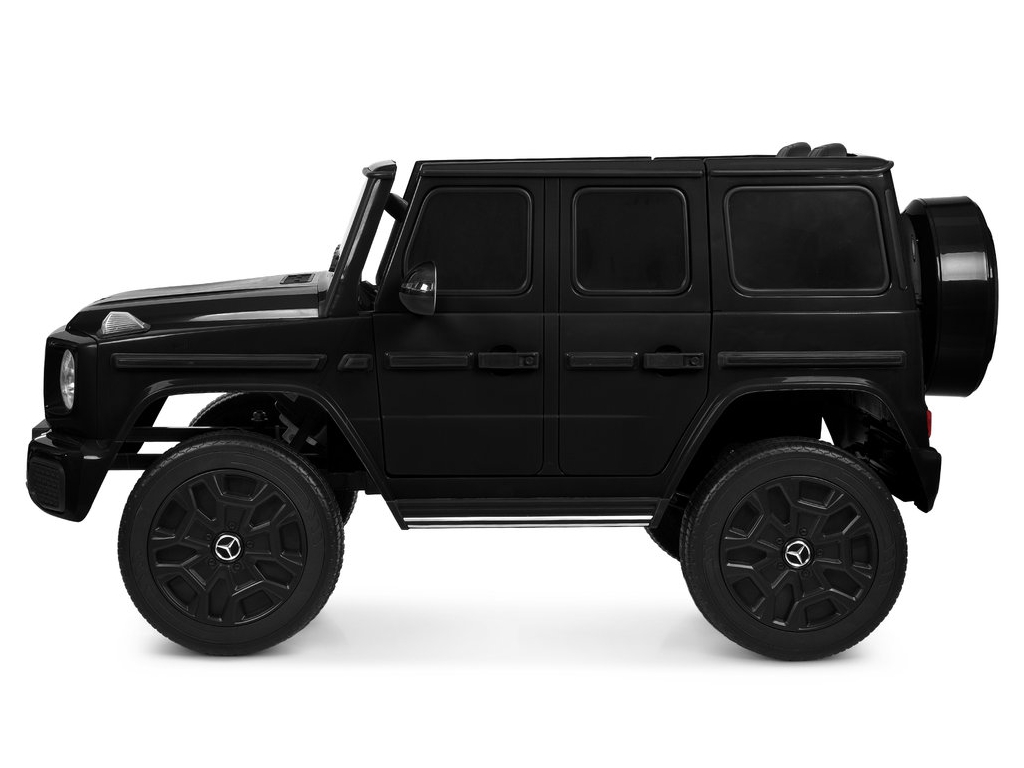 Електромобіль двомісний JJ2288EBLR-2 Mercedes-Benz, 1х24V7/AH, 4×45W, EVA, TF, чорний