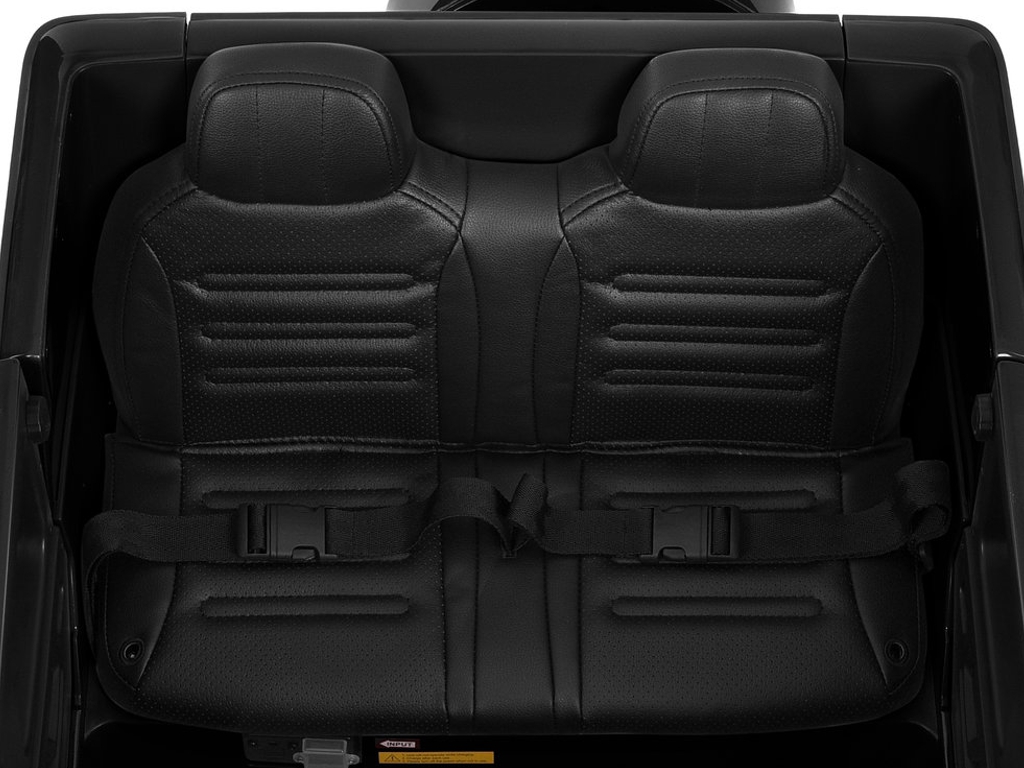Електромобіль двомісний JJ2288EBLR-2 Mercedes-Benz, 1х24V7/AH, 4×45W, EVA, TF, чорний