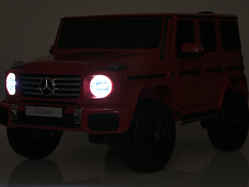Електромобіль двомісний JJ2288EBLR-2 Mercedes-Benz, 1х24V7/AH, 4×45W, EVA, TF, чорний
