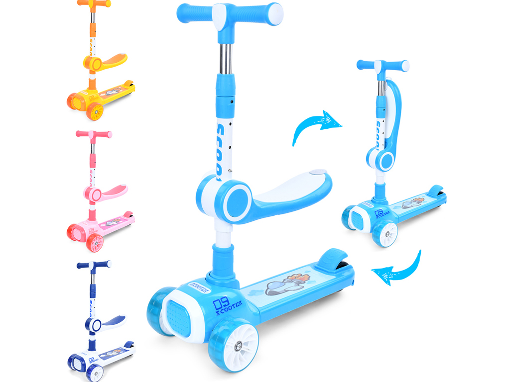 Самокат MAXI 3в1 Беговел Scooter. JR 3-087