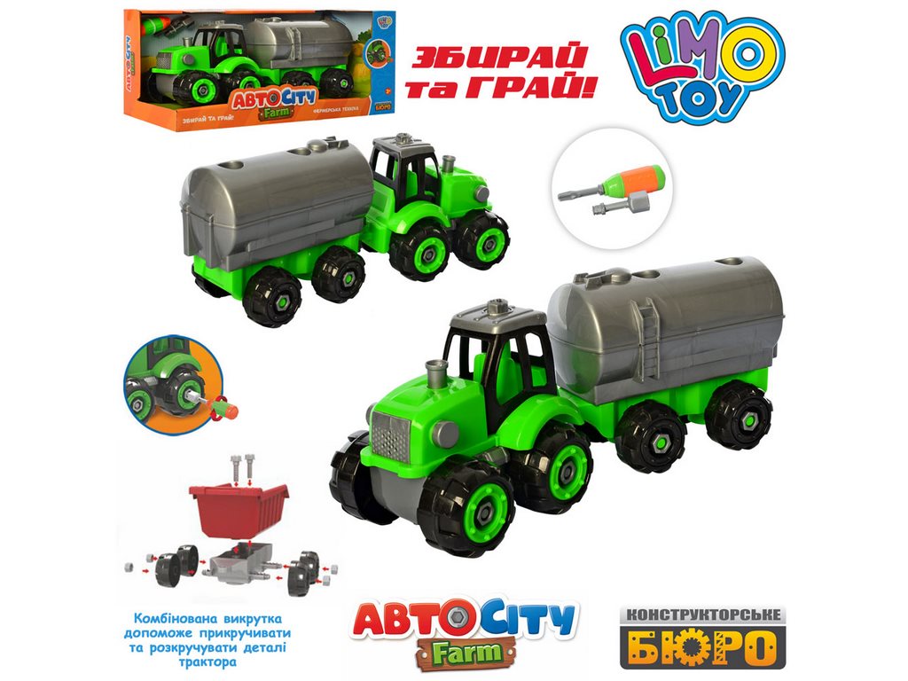 Конструктор на шурупах. Limo Toy KB 061