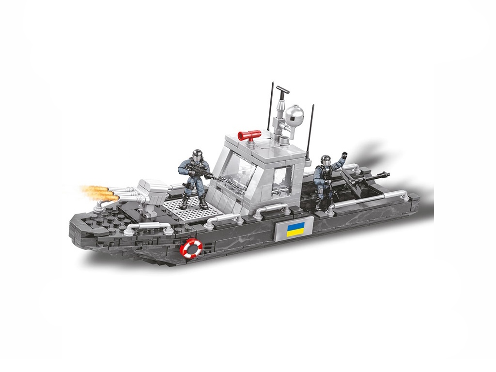 Конструктор Військовий катер 326 деталей. KB 1116