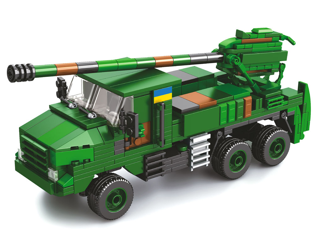 Конструктор військова машина. Limo Toy KB 1117. 542 деталі