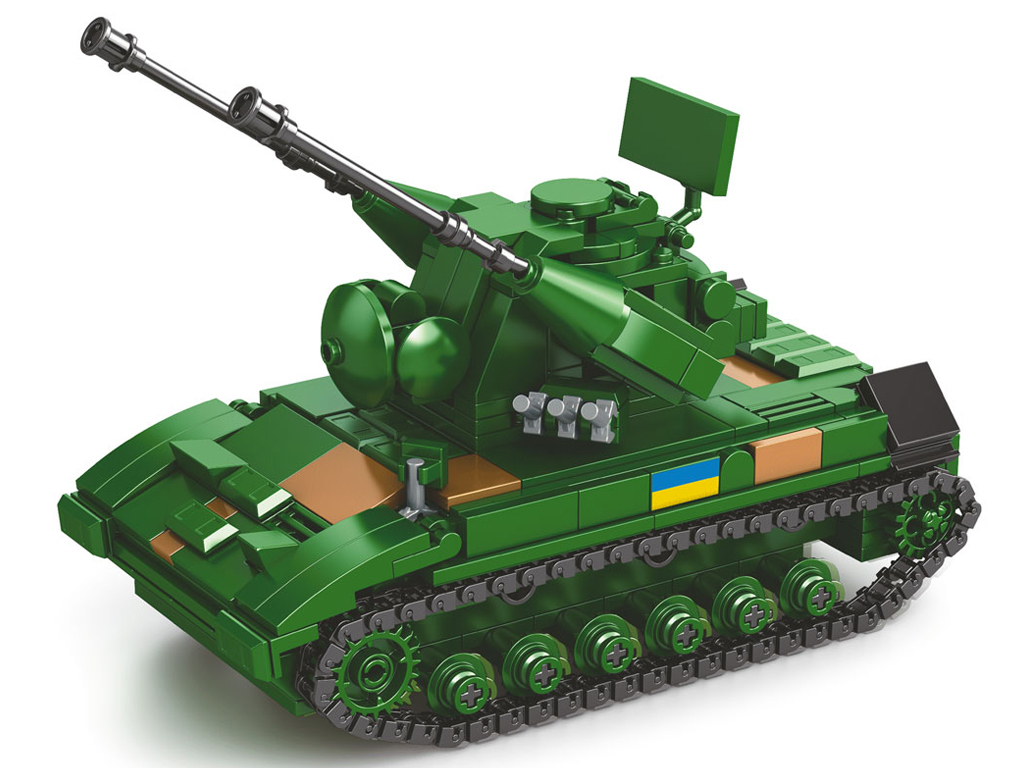 Конструктор військовий танк. Limo Toy KB 1118. 556 деталей
