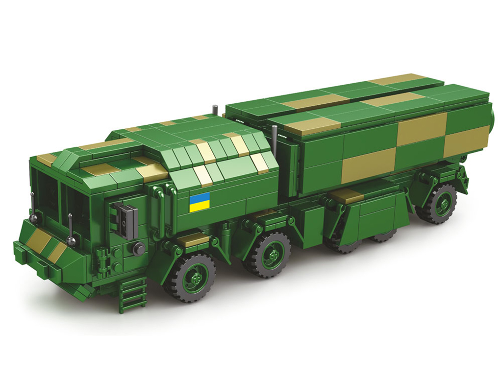 Конструктор Військова техніка 720 деталей. KB 1120