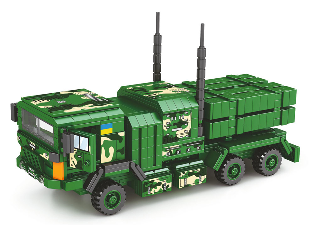 Конструктор Військова техніка 702 деталі. KB 1122