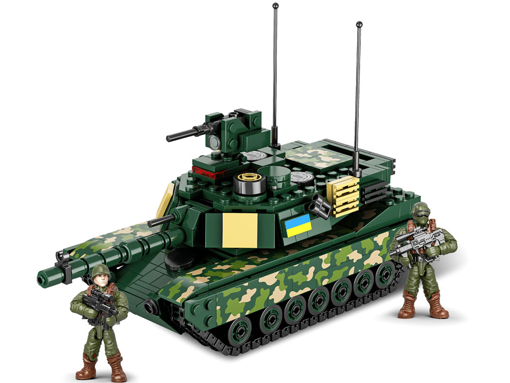 Конструктор військовий танк M1A2 Abrams. Limo Toy KB 1136. 681 деталь