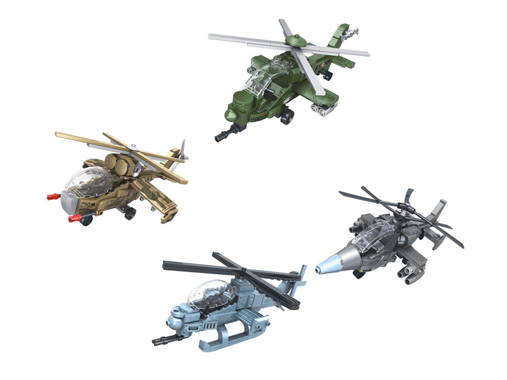 Конструктор Літак від 209 деталей. KB 2012