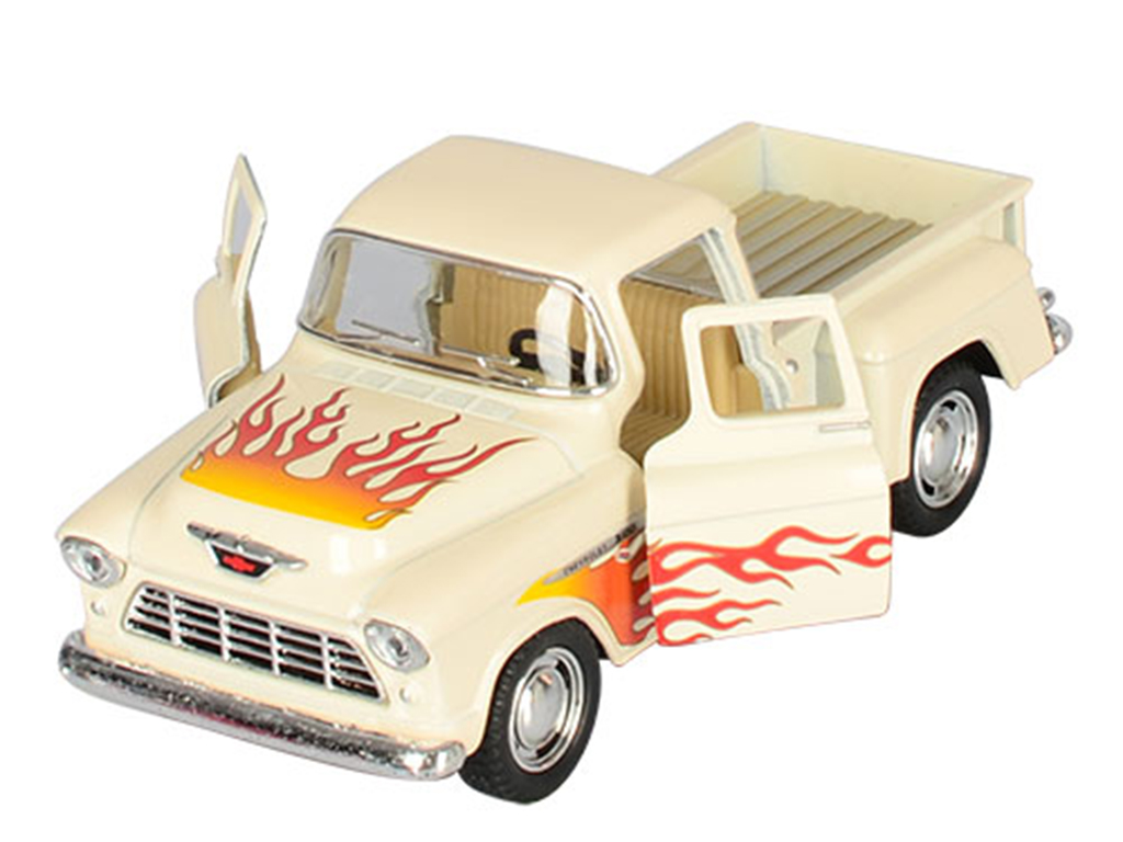 Машинка металева інерційна 1955 CHEVY STEPSIDE PICKUP. Kinsmart KT 5330 WF