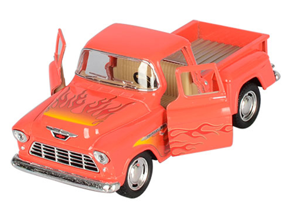 Машинка металева інерційна 1955 CHEVY STEPSIDE PICKUP. Kinsmart KT 5330 WF