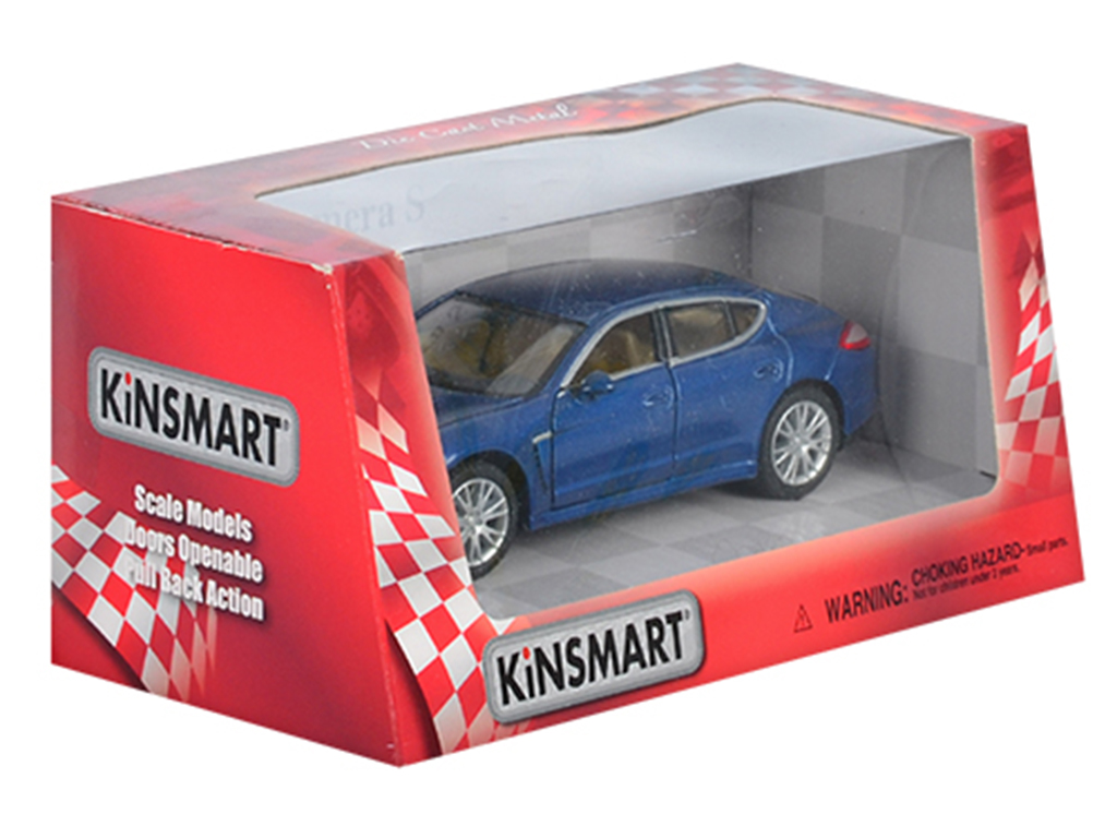 Машинка металлическая инерционная PORSHE PANAMERA. Kinsmart KT 5347 W
