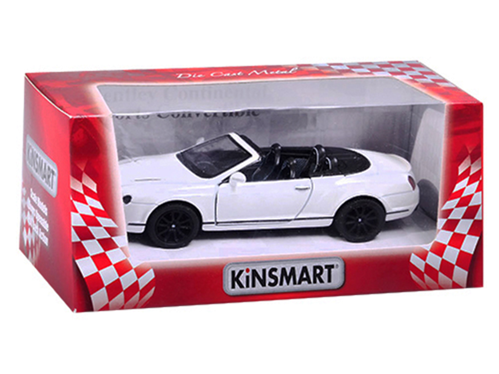 Машинка металлическая инерционная BENTLEY CONTINENTAL SUPERSPORTS 2010. Kinsmart KT 5353 W