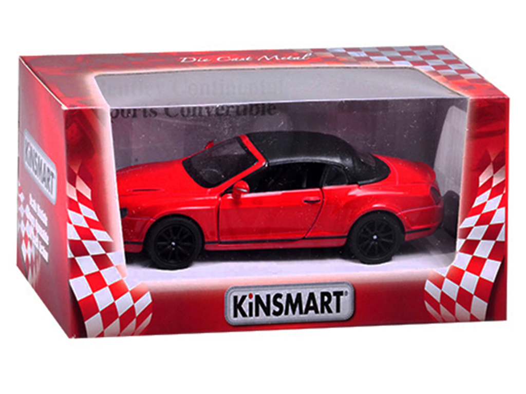 Машинка металлическая инерционная BENTLEY CONTINENTAL SUPERSPORTS 2010. Kinsmart KT 5353 W