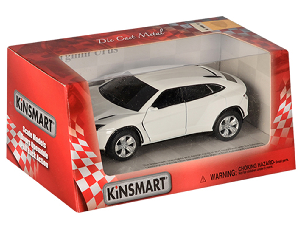 Машинка металева інерційна LAMBORGHINI URUS. Kinsmart KT 5368 W
