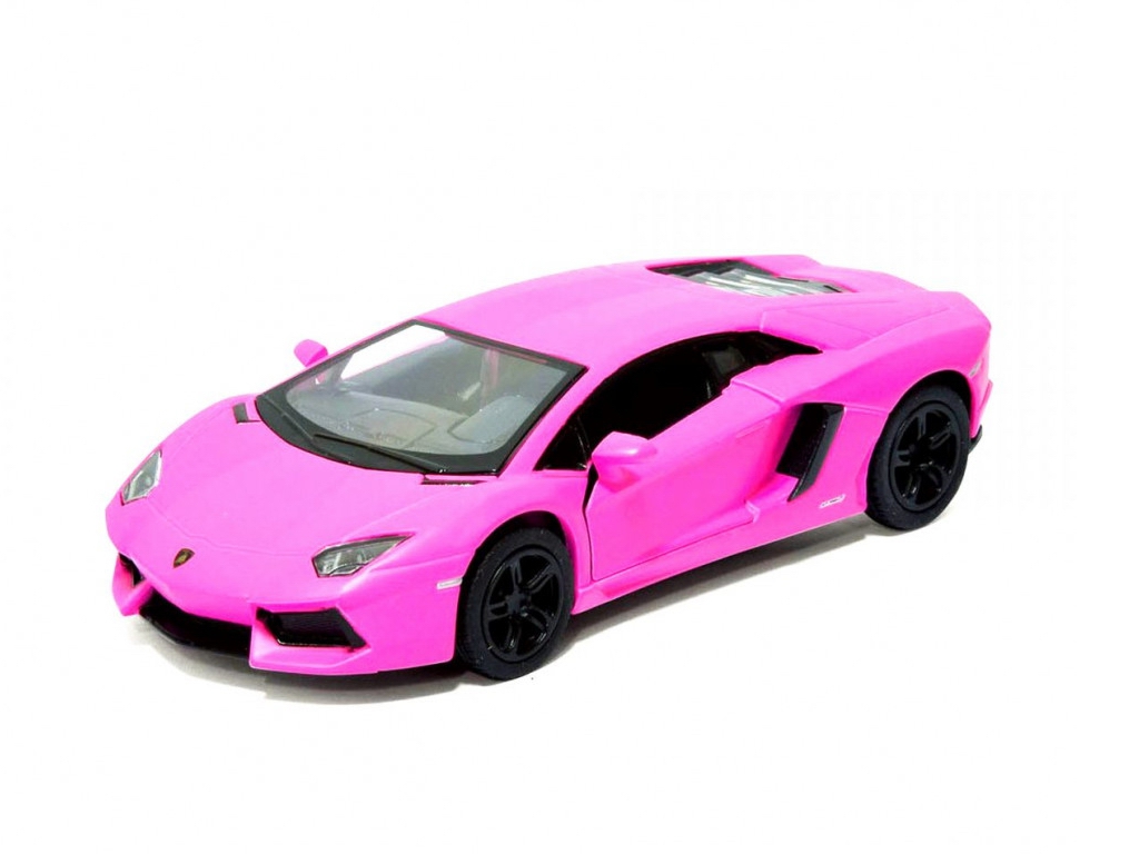 Машинка металлическая инерционная LAMBORGHINI VENENO. Kinsmart KT 5370 W