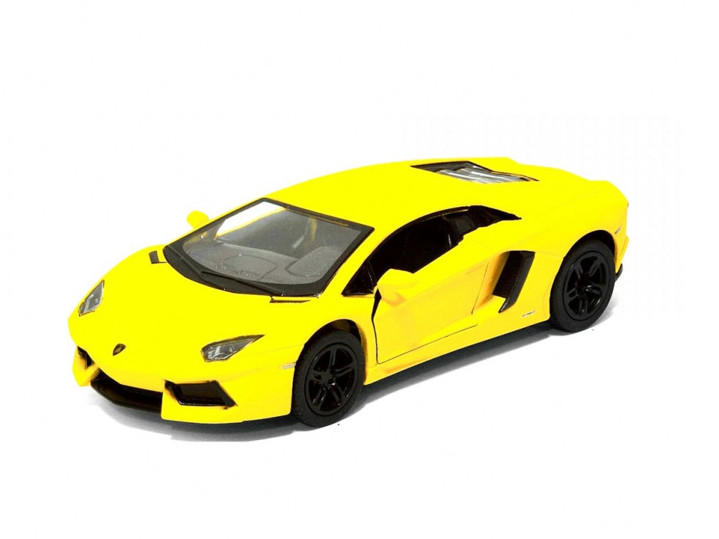 Машинка металлическая инерционная LAMBORGHINI VENENO. Kinsmart KT 5370 W