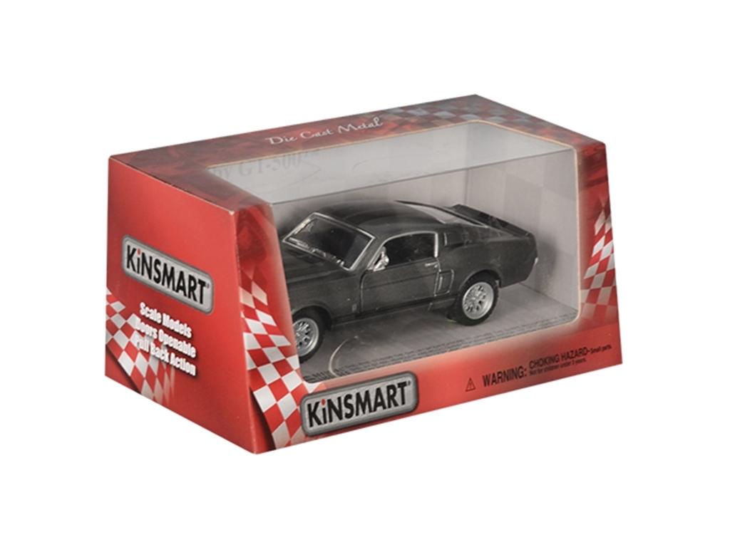 Машинка металева інерційна 1967 SHELBY GT-500. Kinsmart KT 5372 W