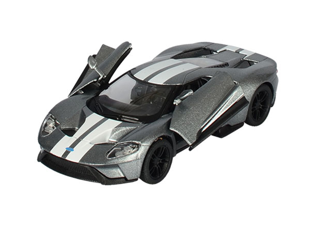 Машинка інерційна металева Ford GT 2017, KT5391WF, 12,5 см, відкриваються двері, Kinsmart