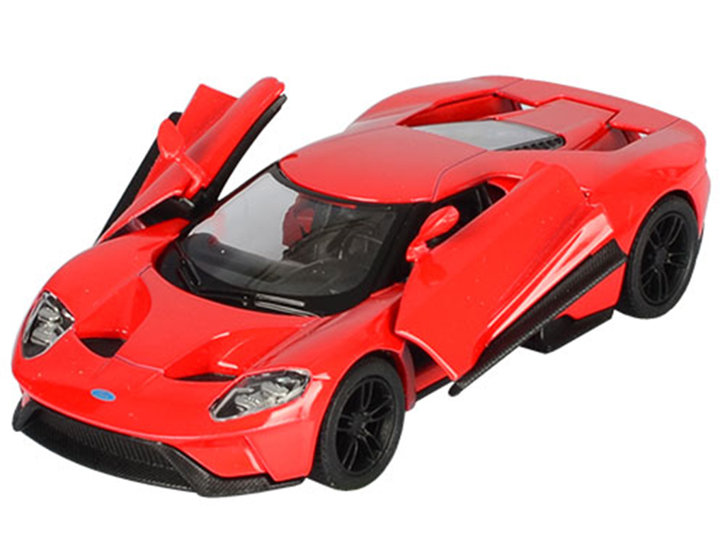 Машинка інерційна металева Ford GT 2017, 12 см, відкриваються двері, Kinsmart