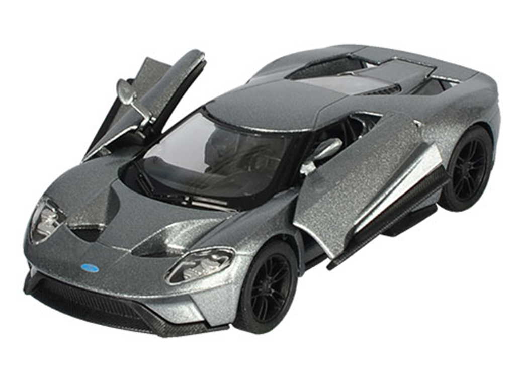 Машинка інерційна металева Ford GT 2017, 12 см, відкриваються двері, Kinsmart