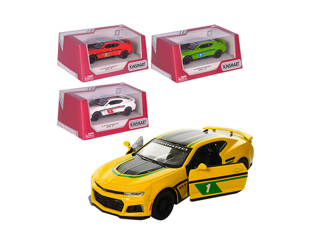 Машинка металева інерційна Сhevrolet Сamaro ZL1. Kinsmart KT 5399 WF