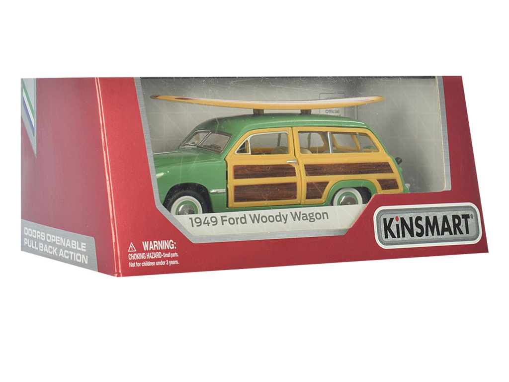 Машинка інерційна металева 1949 Ford, 12 см, відкриваються двері, Kinsmart