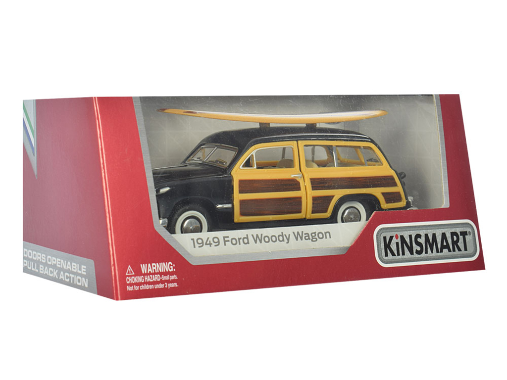 Машинка інерційна металева 1949 Ford, 12 см, відкриваються двері, Kinsmart