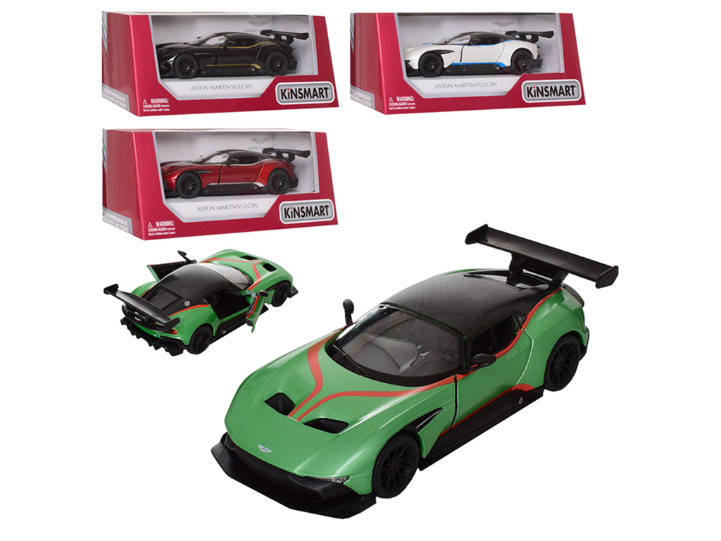 Машинка металлическая инерционная ASTON MARTIN VULCAN. Kinsmart KT 5407WF