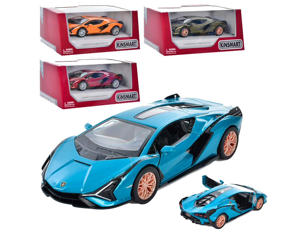 Машинка металлическая инерционная Lamborghini. Kinsmart KT5431W