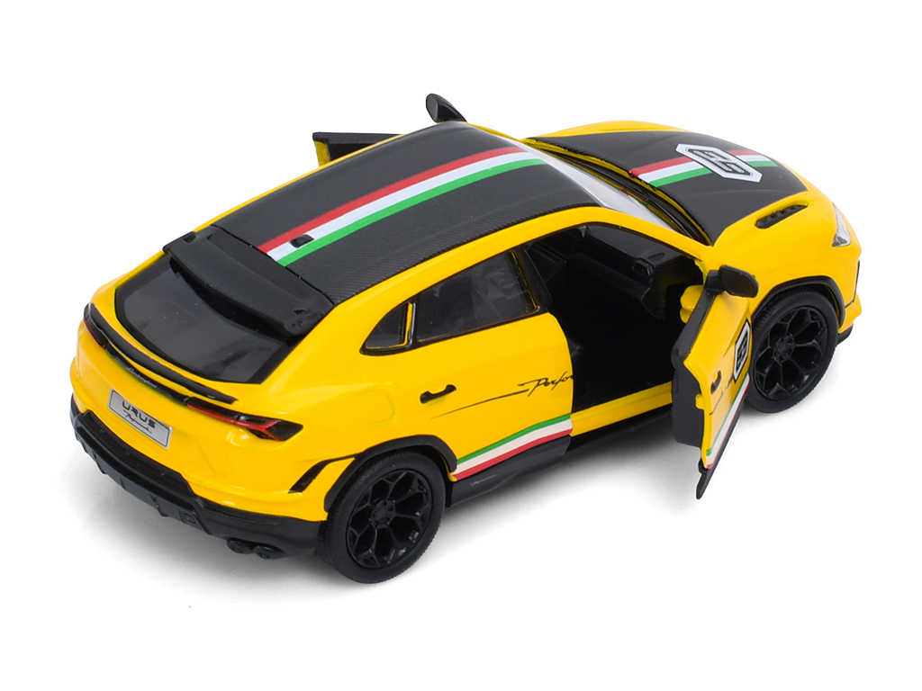 Джип металевий інерційний Lamborghini Urus Performante 12,5см, Kinsmart KT5447WF