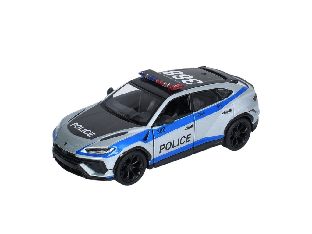 Машинка металлическая KT5447WPR, 12,5 см, инерционная, открывающаяся дверь, 2 вида, KINSMART