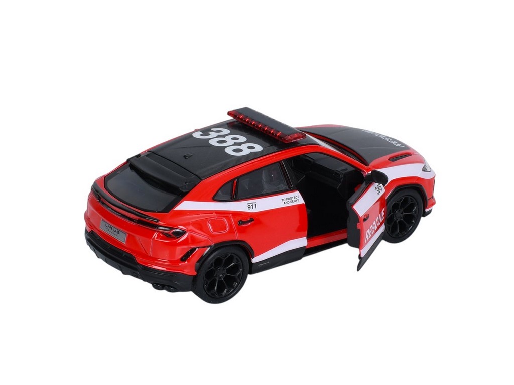 Машинка металлическая KT5447WPR, 12,5 см, инерционная, открывающаяся дверь, 2 вида, KINSMART