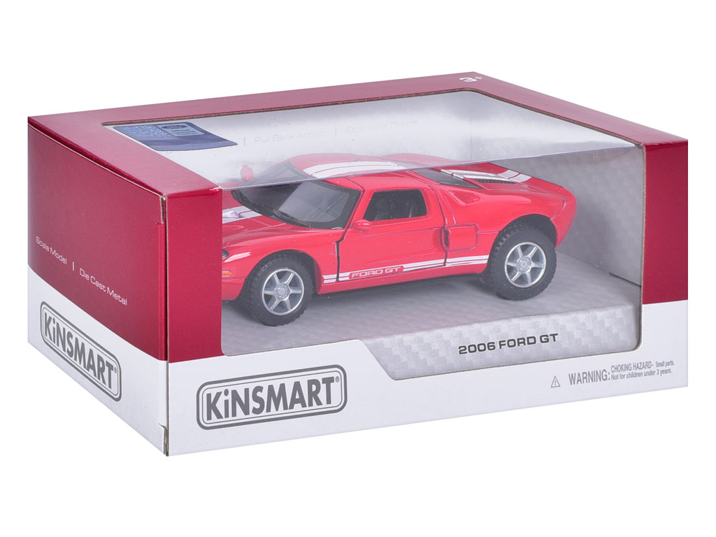 Машинка инерционная металлическая Ford KT5450W, 13 см, открываются двери, Kinsmart