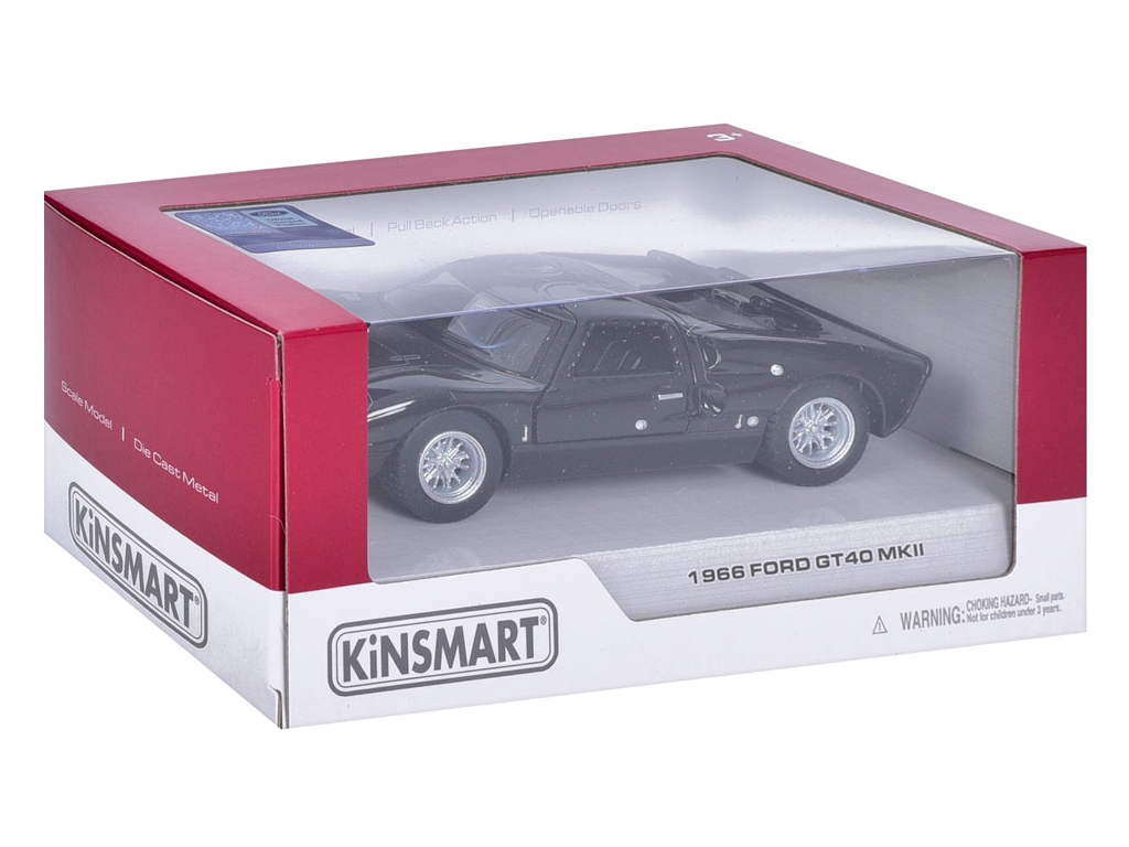 Машинка инерционная металлическая Ford KT5450W, 13 см, открываются двери, Kinsmart