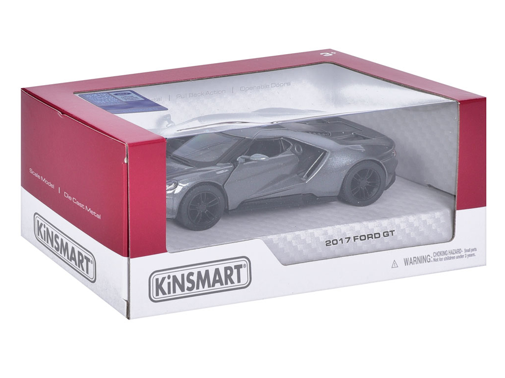 Машинка инерционная металлическая Ford KT5450W, 13 см, открываются двери, Kinsmart