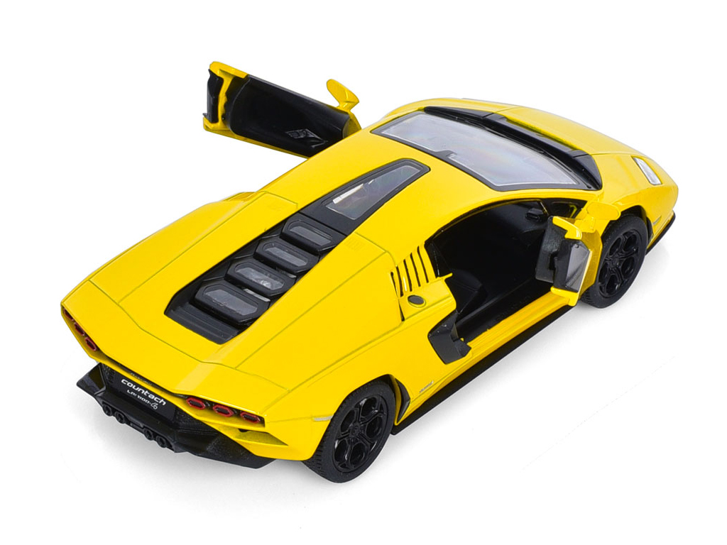 Машинка інерційна металева Lamborghini, KT5452W, 13 см, відчиняються двері, Kinsmart