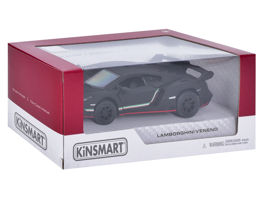 Машинка інерційна металева Lamborghini, KT5452W, 13 см, відчиняються двері, Kinsmart