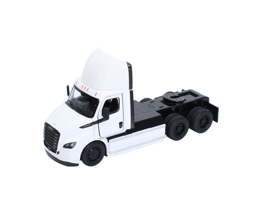 Тягач инерционный 12 см, открывающаяся дверь, 4 цвета, Kinsmart KT5466W