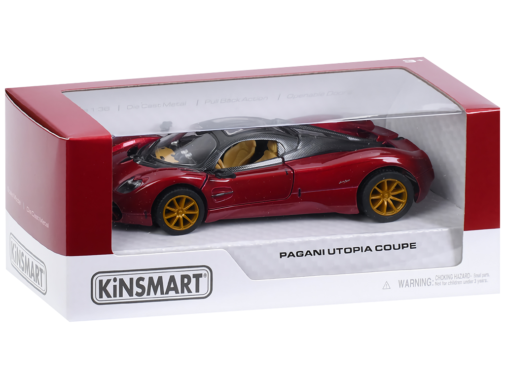 Модельная машинка Kinsmart, 12,5 см, инерционная, дверь открывается, 4 цвета
