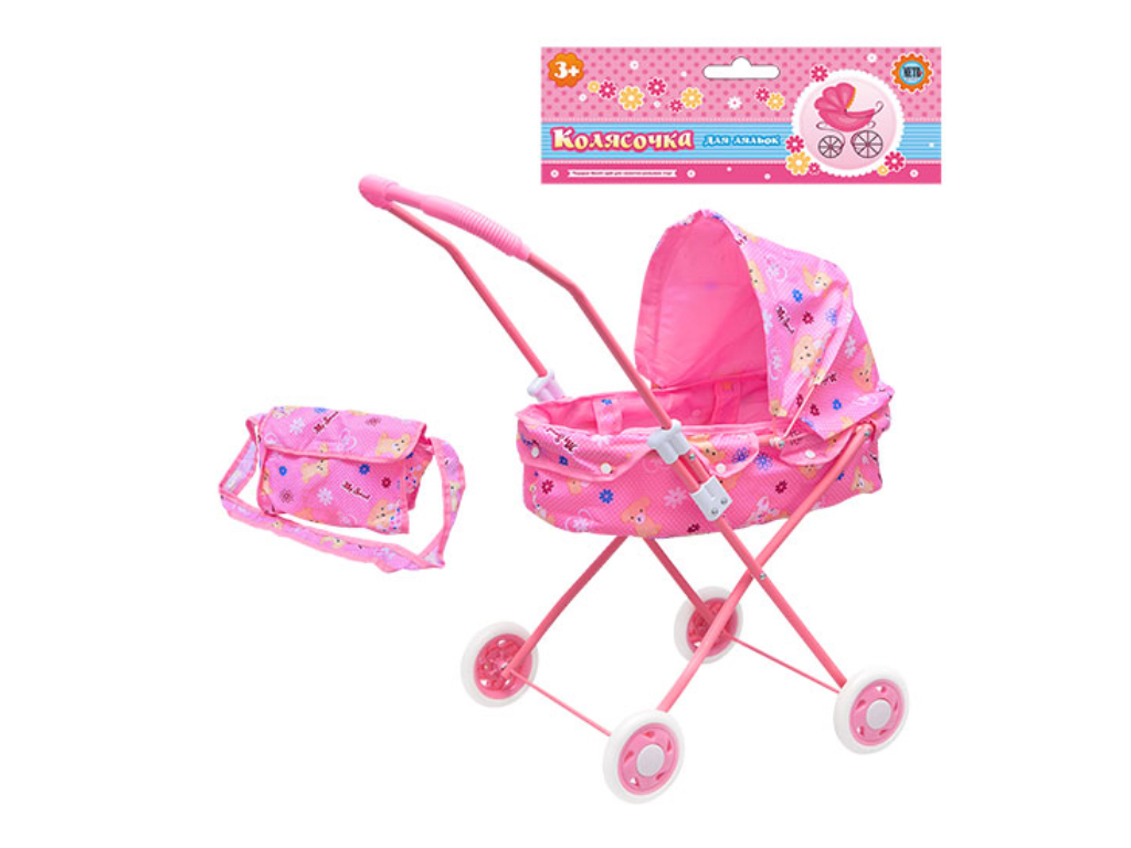 Лялькова коляска металева Класика. Metr+ M 0595 U/R