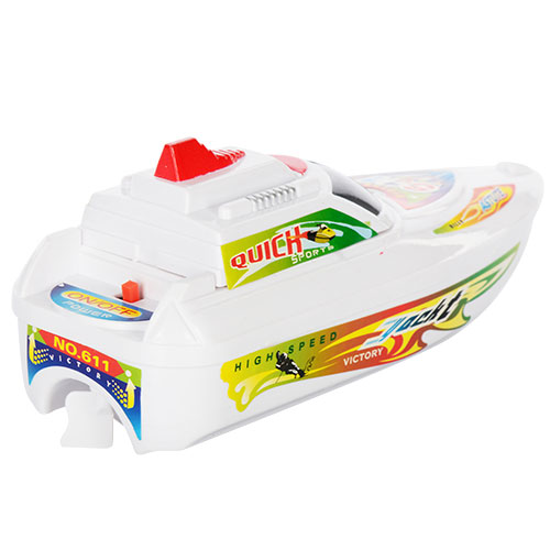 Катер іграшковий M0904, 18,5 см, рух по воді, батарейки AA, BabyToys