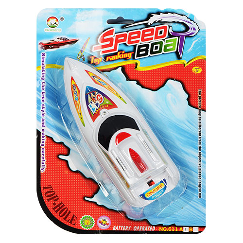 Катер іграшковий M0904, 18,5 см, рух по воді, батарейки AA, BabyToys