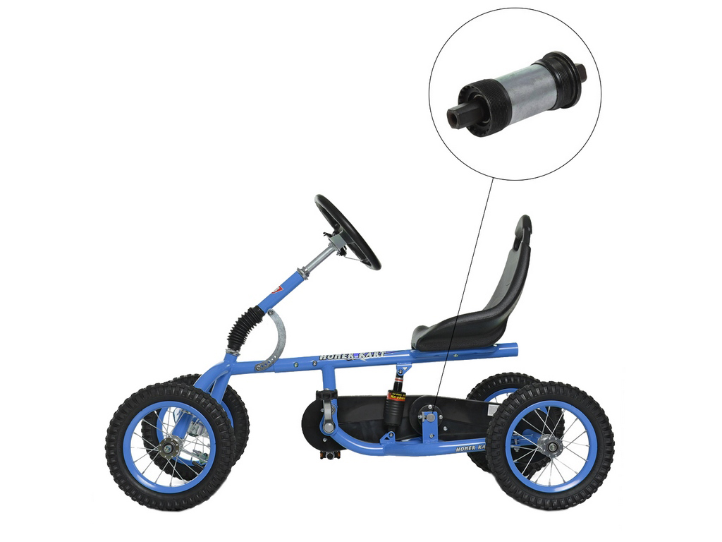 Карт залізний педальний. Bambi kart M 1697-12