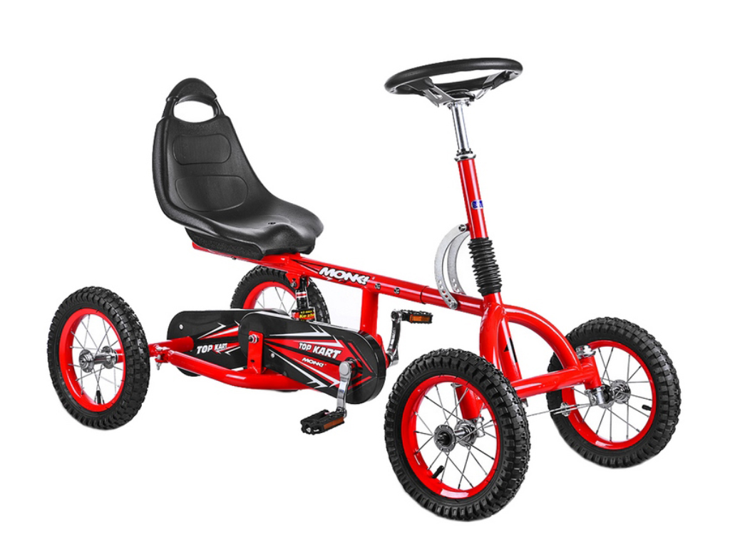 Карт залізний педальний. Bambi kart M 1697-3-2